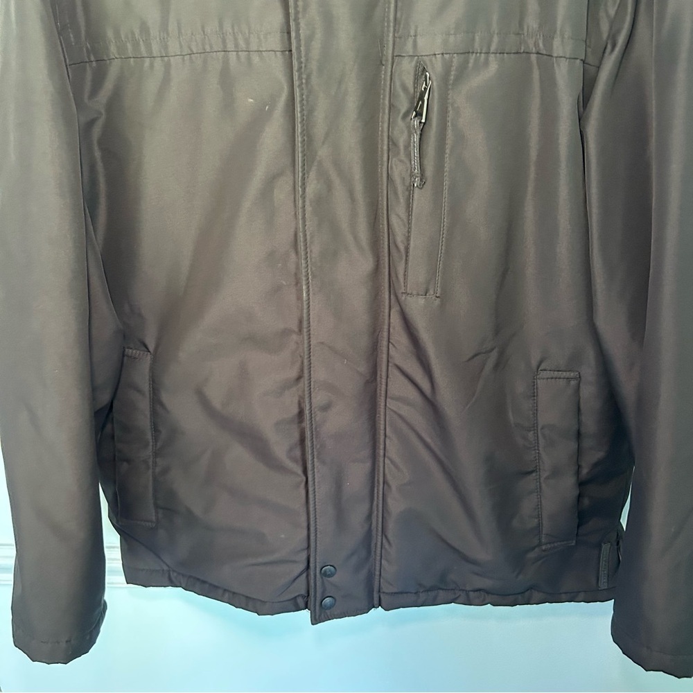 Weatherproof Black Full-Zip Winter Jacket Size Me… - image 4